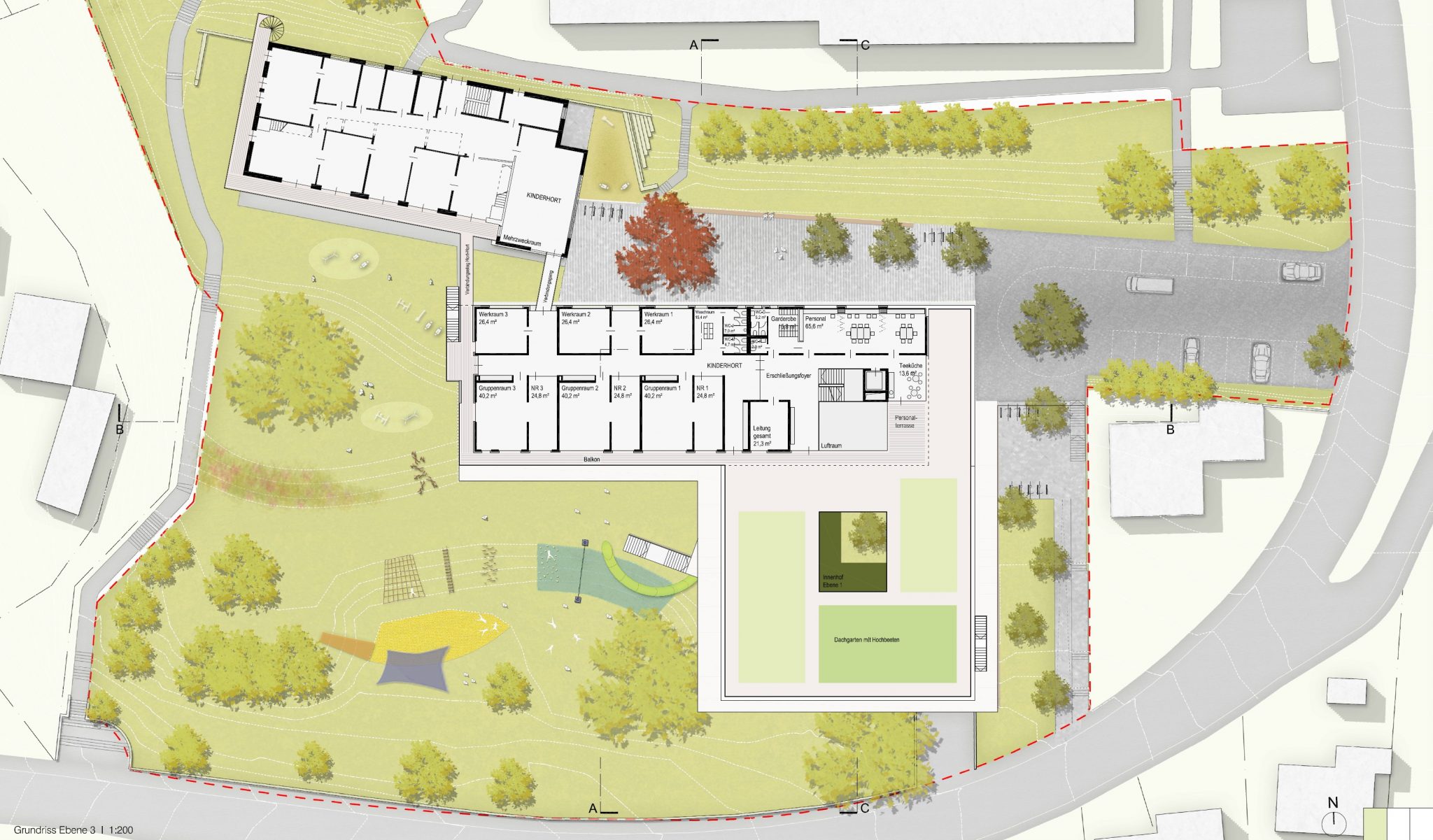 KINDERGARTEN, KINDERKRIPPE UND KINDERHORT, FURTH - Jensen Ingrisch